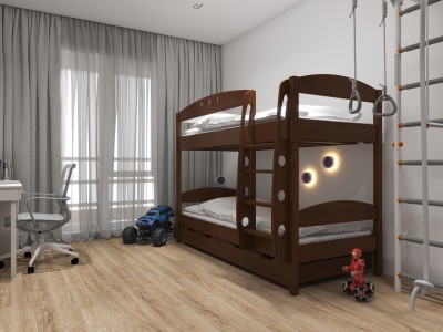 Детская 2х ярусная кровать Фрегат