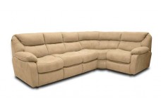 Угловой диван Инфинити 3+1 (со спальным местом и реклайнером) 