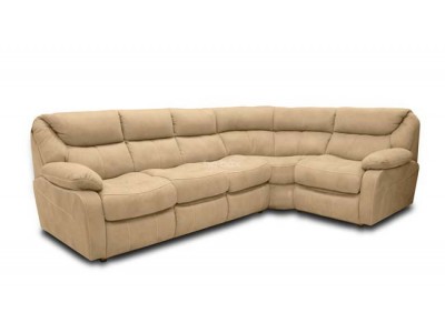 Угловой диван Инфинити 3+1 (со спальным местом и реклайнером) 