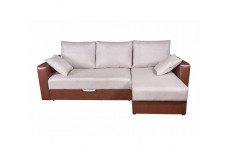 Диван Гамбург угловой рогожка бежевая Диван Гамбург угловой рогожка бежевая