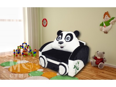 Диван для детской Панда мех