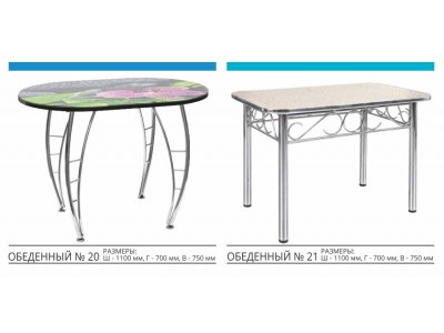 Стол обеденный-20,21