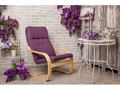 Кресло качалка Сайма-4 фиолет