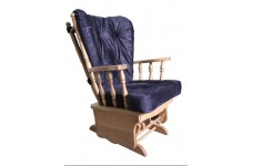 Кресло-качалка фиолет