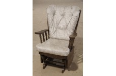 Кресло-качалка белое