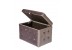 Банкетка с ящиком для хранения (Серая) 30x60