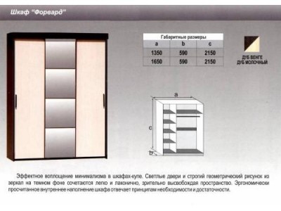 Шкаф-купе Форвард