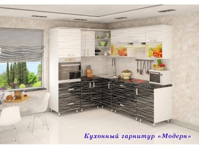 Кухонный гарнитур угловой Модерн