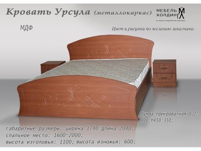 Кровать Урсула 