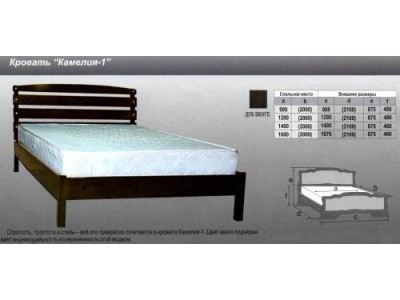 Кровать Камелия-1
