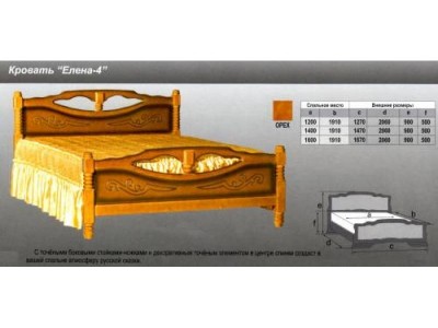 Кровать Елена-4
