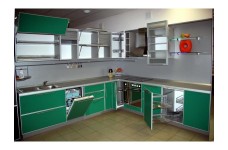 Кухня угловая Изумруд