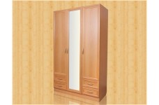 Шкаф-3-х дверный с зеркалом
