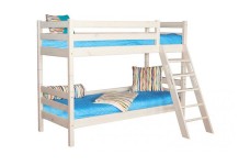 Кровать Соня двухъярусная с наклонной лестницей (Вариант-10)