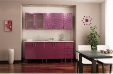Кухня Роза фиолетовая 