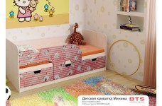 Детская кровать Минима pink