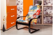 Кресло качалка Сайма-3 цветное