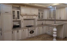 Кухонный гарнитур Дэрия 4600х2000 фасад МДФ ПВХ Патина