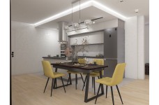 Обеденный раздвижной стол Дельта