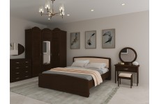 Спальный гарнитур Кристина, кровать Кристина Прайм с мягкой спинкой